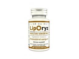 LipOryz - Rice bran oil 270 units - oxidative stress/ balances blood sugar and cholesterol- LT Labo